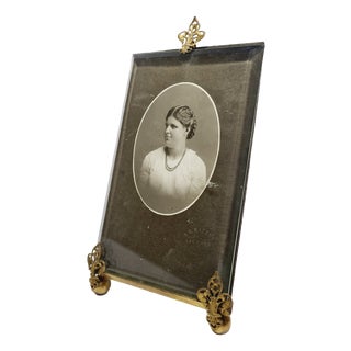 Bronze Rococo Frame, France, 1890s For Sale