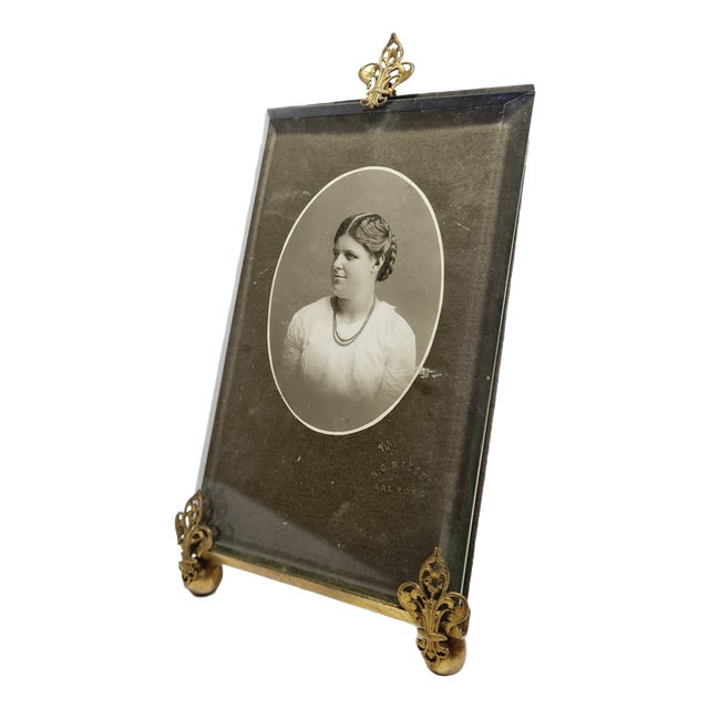 Bronze Rococo Frame, France, 1890s For Sale
