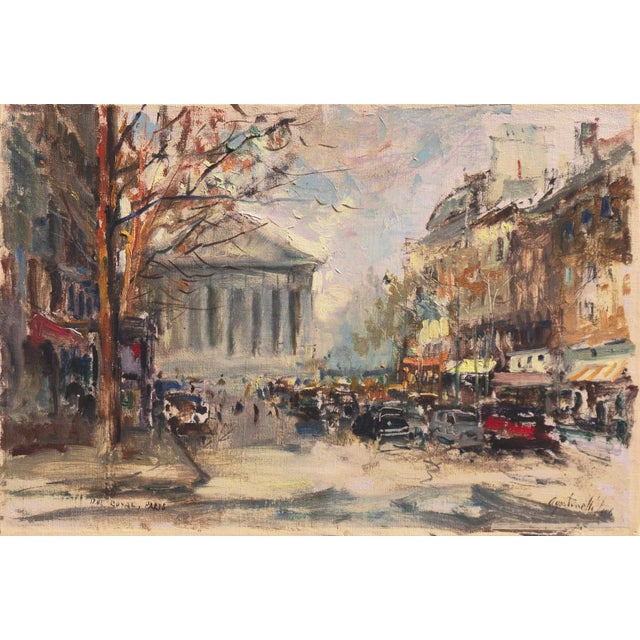 Signed lower right, 'Agostinelli' for Mario Agostinelli (Peruvian-American, 1915-2000) and dated 1956; additionally...