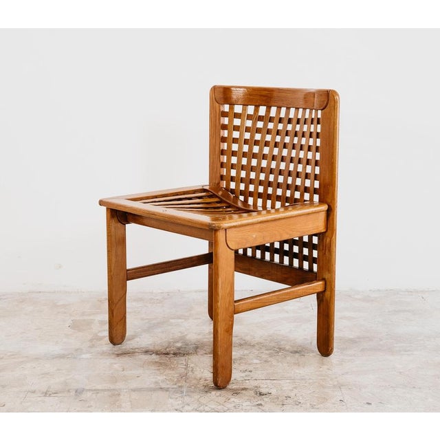 Transenna Chair attributed to Titina Ammannati & Giampiero Vitelli for Pozzi & Verga, 1970s For Sale - Image 3 of 10