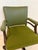 Mid-Century Olive Green Swivel Executive Desk Chair For Sale - Image 12 of 12
