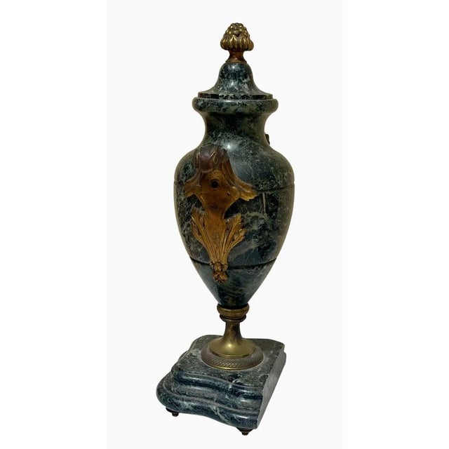 Louis XVI Marble Clock Set, Set of 3 For Sale - Image 10 of 13