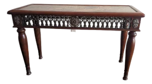 1990s Theodore Alexander Morgan Hill Marble Top Console Table