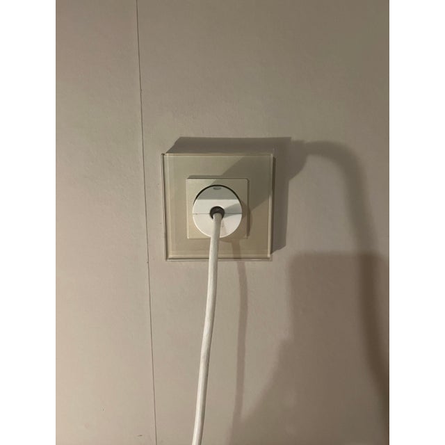 Mid-Century Art Deco Style Lamp in Clear Stone, Italy, 1960s For Sale - Image 4 of 7