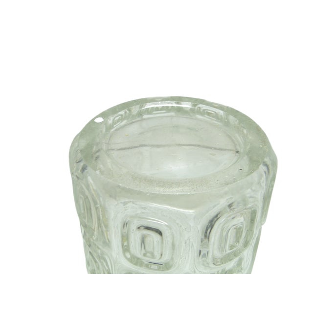 Glass Vase from Ząbkowice Glassworks, Poland, 1970s For Sale - Image 7 of 9