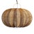 Wood Split Stain Pumpkin Pendant Light 40" For Sale - Image 7 of 7