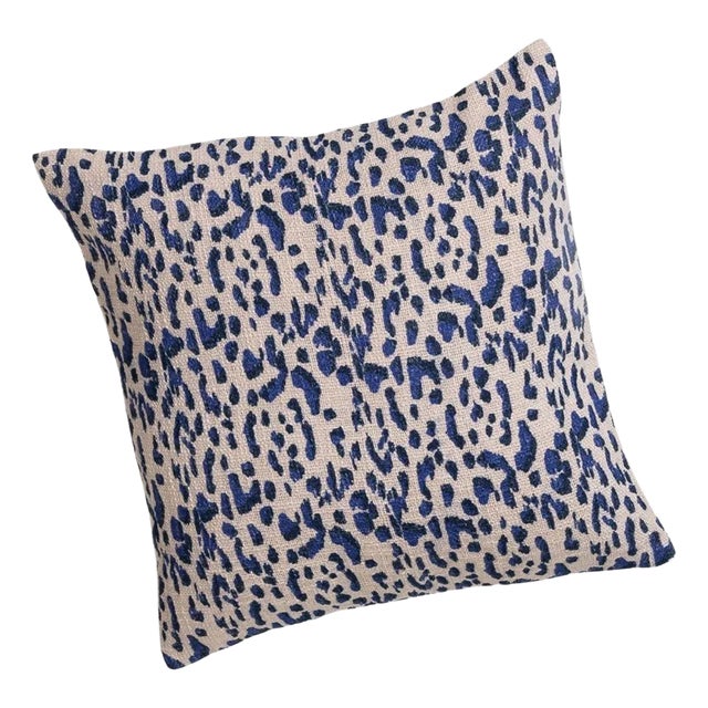 Blue Wild Cushion Cover For Sale