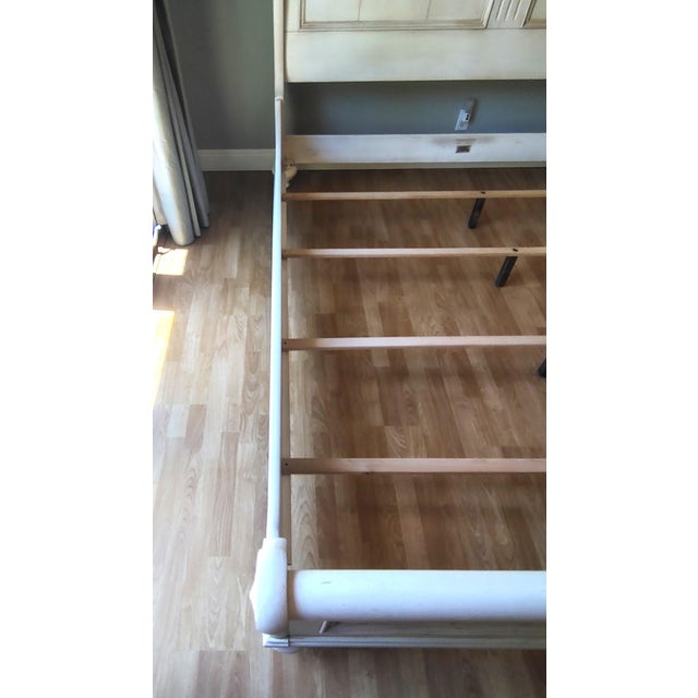 Ethan Allen White Cottage Bed (King) For Sale - Image 14 of 18