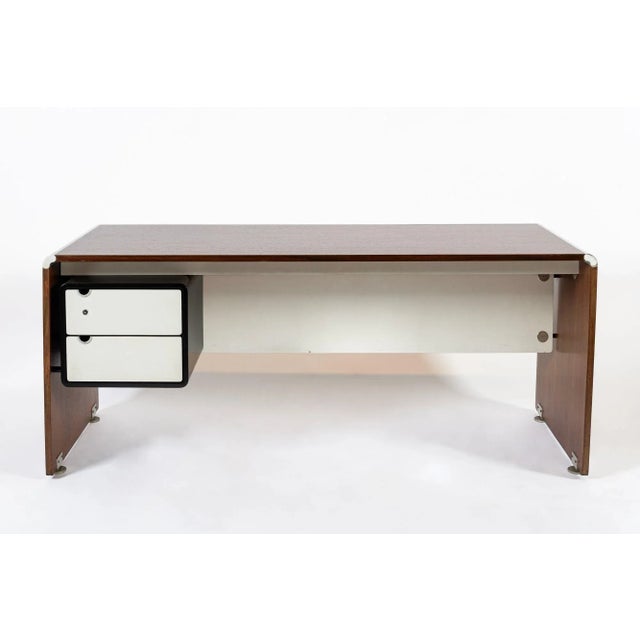 This rare & important vintage mid century French modern AR180 desk was designed by Alain Richard in collaboration with the...