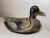 Antique Treen 19th Century Palm Wood Painted Decoy Duck Sculpture Folk Art For Sale In New York - Image 6 of 11