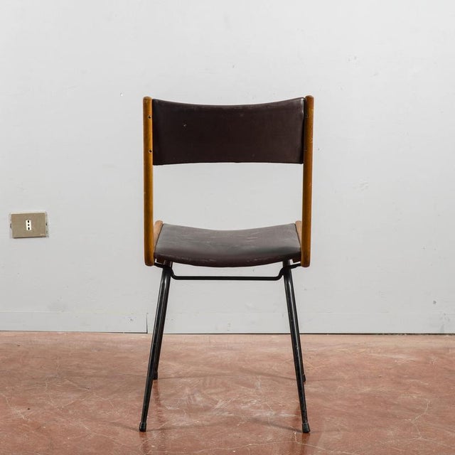 Vintage Boomerang Chair by Carlo de Carli, 1950s For Sale - Image 6 of 9