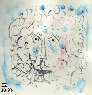 1960s Pablo Picasso Roi II Aquatint