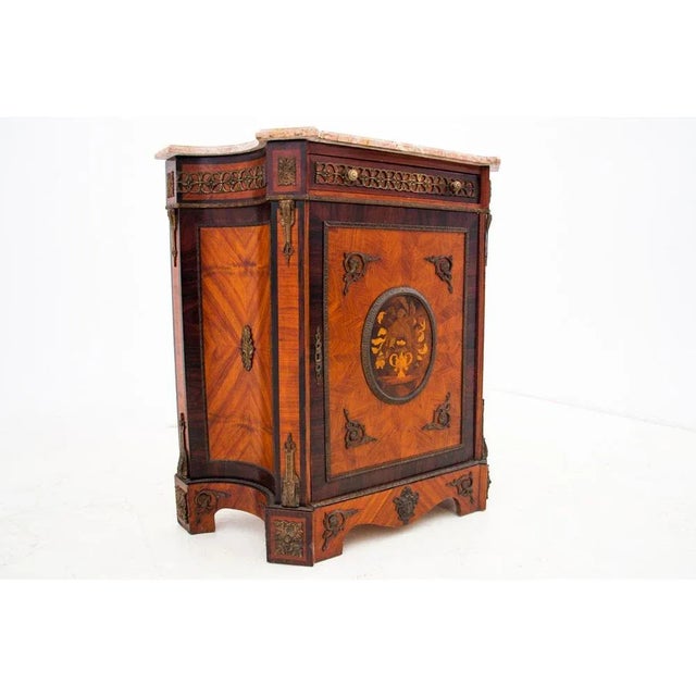 19th Century Inlaid Chest of Drawers, Italy, 1860 For Sale - Image 12 of 15