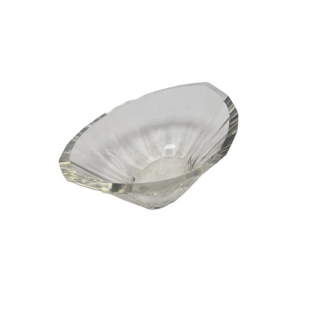 Art Deco Transparent Jardiniere from Moser, 1930s For Sale - Image 6 of 16