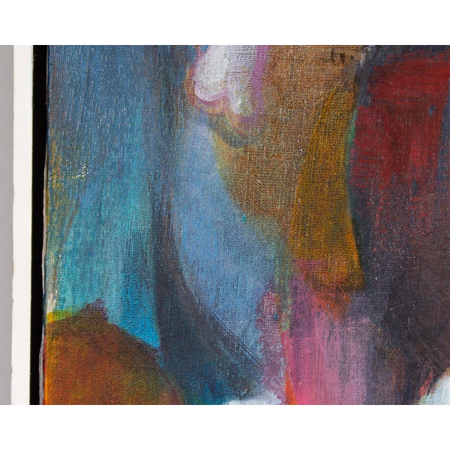 Blue 1971 Oil on Canvas Painting by George Coggeshall For Sale - Image 8 of 9