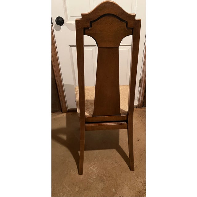 Brown 1960s Mid Century Dining Chairs - Set of 8 For Sale - Image 8 of 8