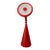 1990s Ikea Postmodern Fryebo Red Flexible Led Table Lamp For Sale