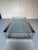 Sleek 1970's Polished Steel and Glass Coffee Table For Sale - Image 10 of 12