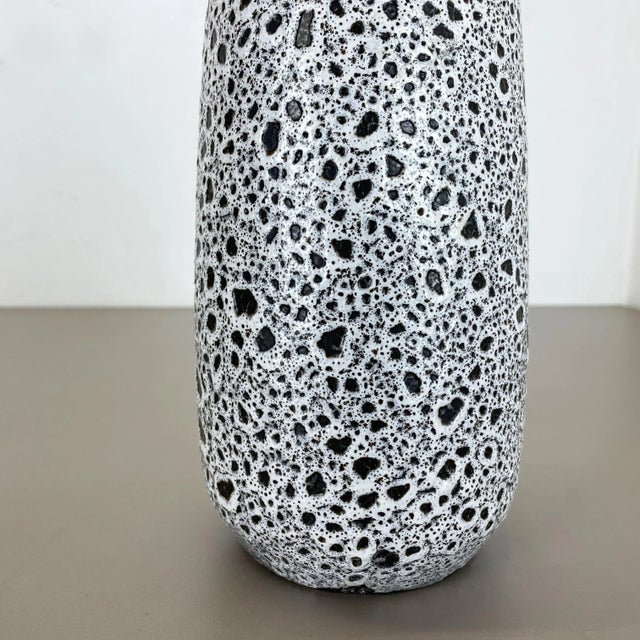 1970s German Pottery Fat Lava Multi-Color Vase from Scheurich, 1970s For Sale - Image 5 of 14