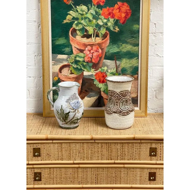 Mid-Century Ceramic Vase by Marcel Giraud, 1960s For Sale - Image 3 of 12