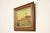 Rustic European Original Artist Signed "Venetian Harbor" Framed Oil Painting on Canvas For Sale - Image 3 of 14
