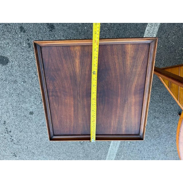 Antique Federal Style 2 Tier Accent Side Table For Sale - Image 11 of 13