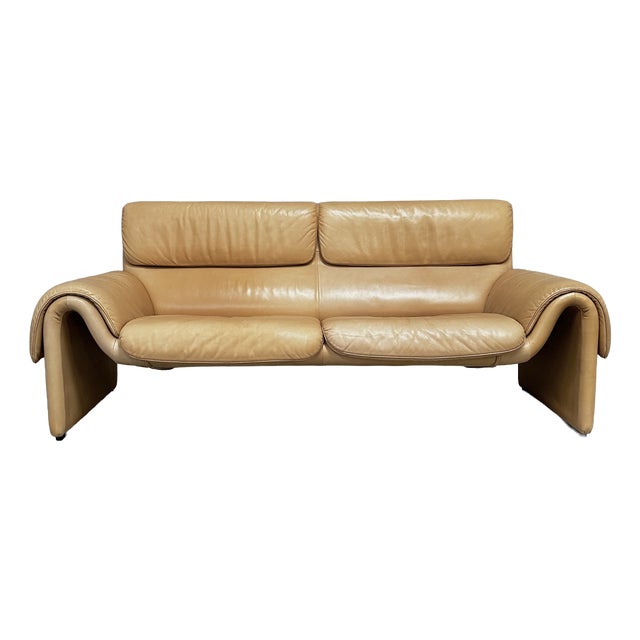 DS2011 Sofa in Leather from de Sede, Switzerland, 1980s For Sale