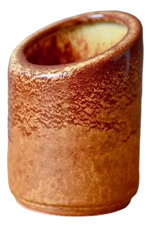 Cylinder Vase by Roberto Rigon for Bertoncello, 1970s