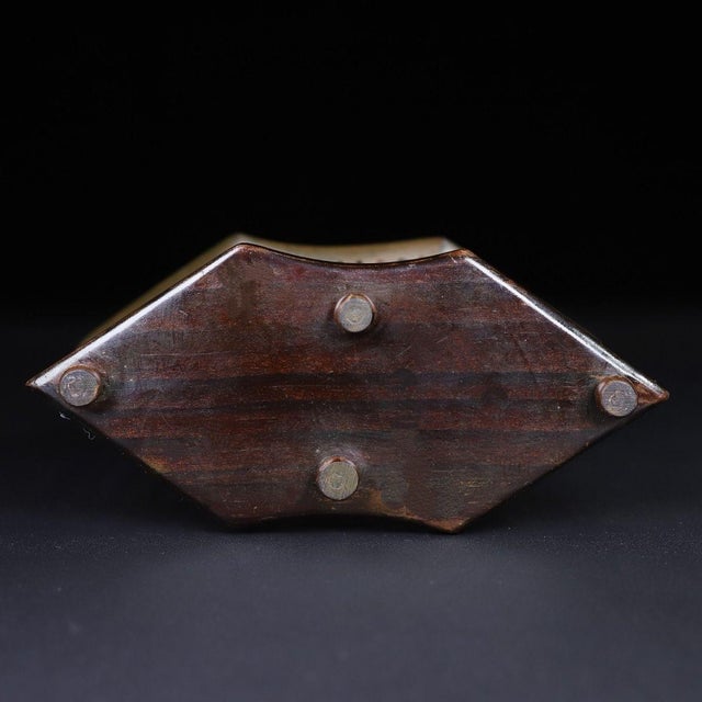 Vintage Wooden Hexagonal Cricket Cage / Bug Box For Sale - Image 10 of 10
