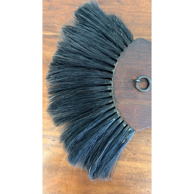 Folk Art Carved Wood Hearth Brush - Biltmore Estate Industries For Sale In Savannah - Image 6 of 11