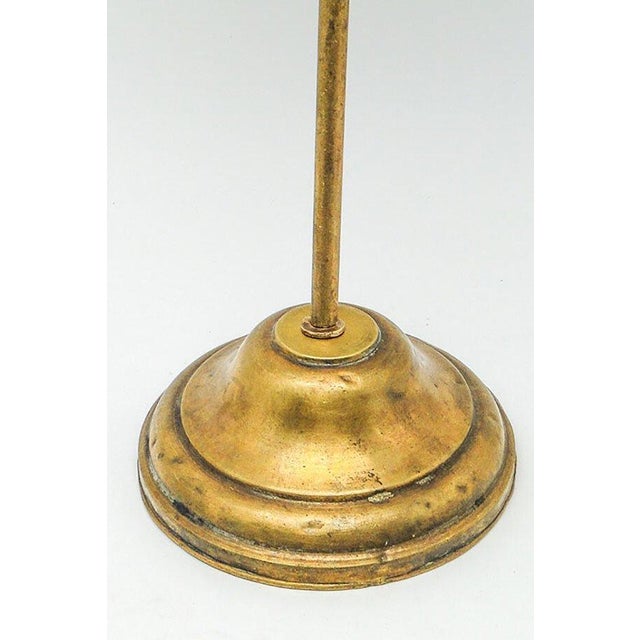 1950s Hanging Lamp in Brass and Glass, Poland, 1950s For Sale - Image 5 of 6
