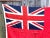 English 1940 Large British Navy Union Jack Wool Red Ensign British Nautical Flag For Sale - Image 3 of 8