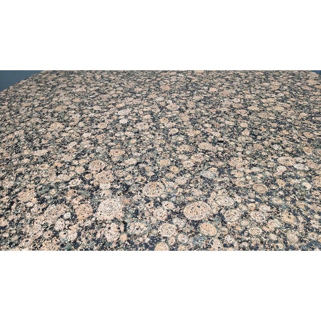 Vintage Granite Round Center Table, 1970s For Sale - Image 6 of 15