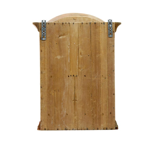 Hand-Painted Swedish Pine Wall Cabinet, 1840s For Sale - Image 4 of 9
