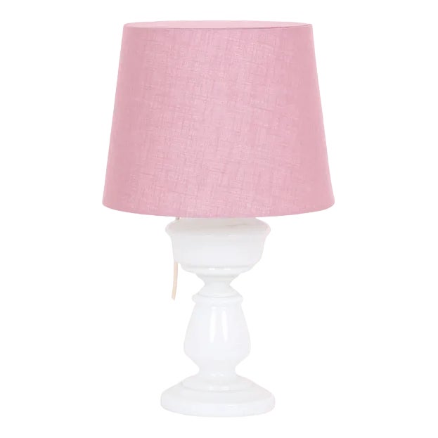 Danish Table Lamp in Milk Glass, 1920s For Sale