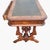 Antique 19th C American Victorian Walnut Parlor Table New Leather Top For Sale - Image 11 of 14