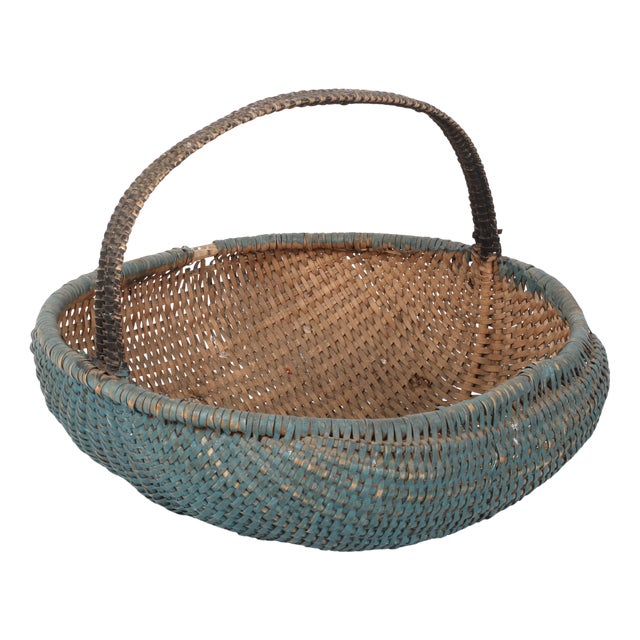18th Century Swedish Allmoge Basket For Sale