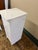 White Elegant Furniture Madison Avenue Marble Top Glass Door Cabinets, Pair For Sale - Image 8 of 15