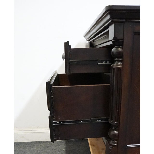 Ashley Furniture Key Town Collection Contemporary Traditional 33" Two Drawer Nightstand B668-93 For Sale - Image 10 of 16