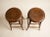 Early 19th Century Pair Turned Wood Shaker-Style Stools For Sale - Image 5 of 5