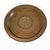 Late 20th Century Large Hammered Brass Wall Platter – Ornate Floral Medallion Wall Decor - 22” For Sale - Image 4 of 10