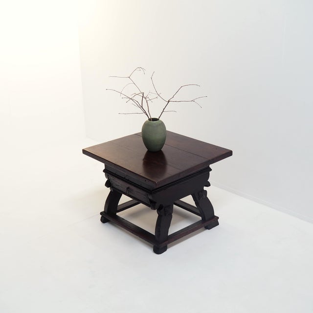 18th Century Antique 18th Century Banker's Rent Table with Sliding Top For Sale - Image 5 of 15