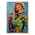 Space Girl by Jean Bradley Reproduction Print For Sale