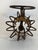 Wall Sconce in Bent Rattan and Canvas by Louis Sognot, 1950 For Sale - Image 6 of 11