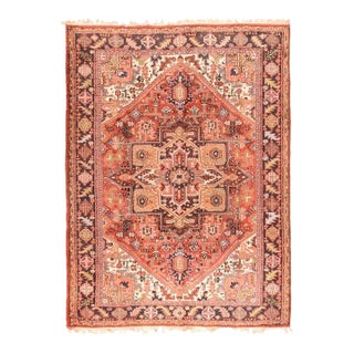 Indo Persian Heriz Rug 8'4'' X 11'2'' For Sale