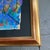 Abstract 1960’s Original Abstract Portrait Painting/ Marker Drawing in Gold Leaf Frame For Sale - Image 3 of 5