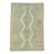 Cream & Sky Blue Turkish Oushak Rug 6'3" x 9' For Sale