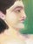 Mid-Century Modern Mid Century Female Pastel Portrait For Sale - Image 3 of 4