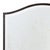 Paul Ferrante style, hand forged wrought iron mirror with a curved arch top frames this beveled floor mirror. The tall...