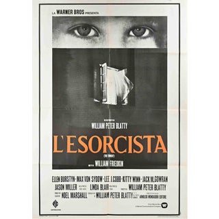 The Exorcist Poster, Italy, 1973 For Sale